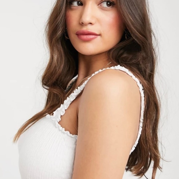 ‼️SOLD‼️ ASOS Ruffled Tank - Picture 2 of 4